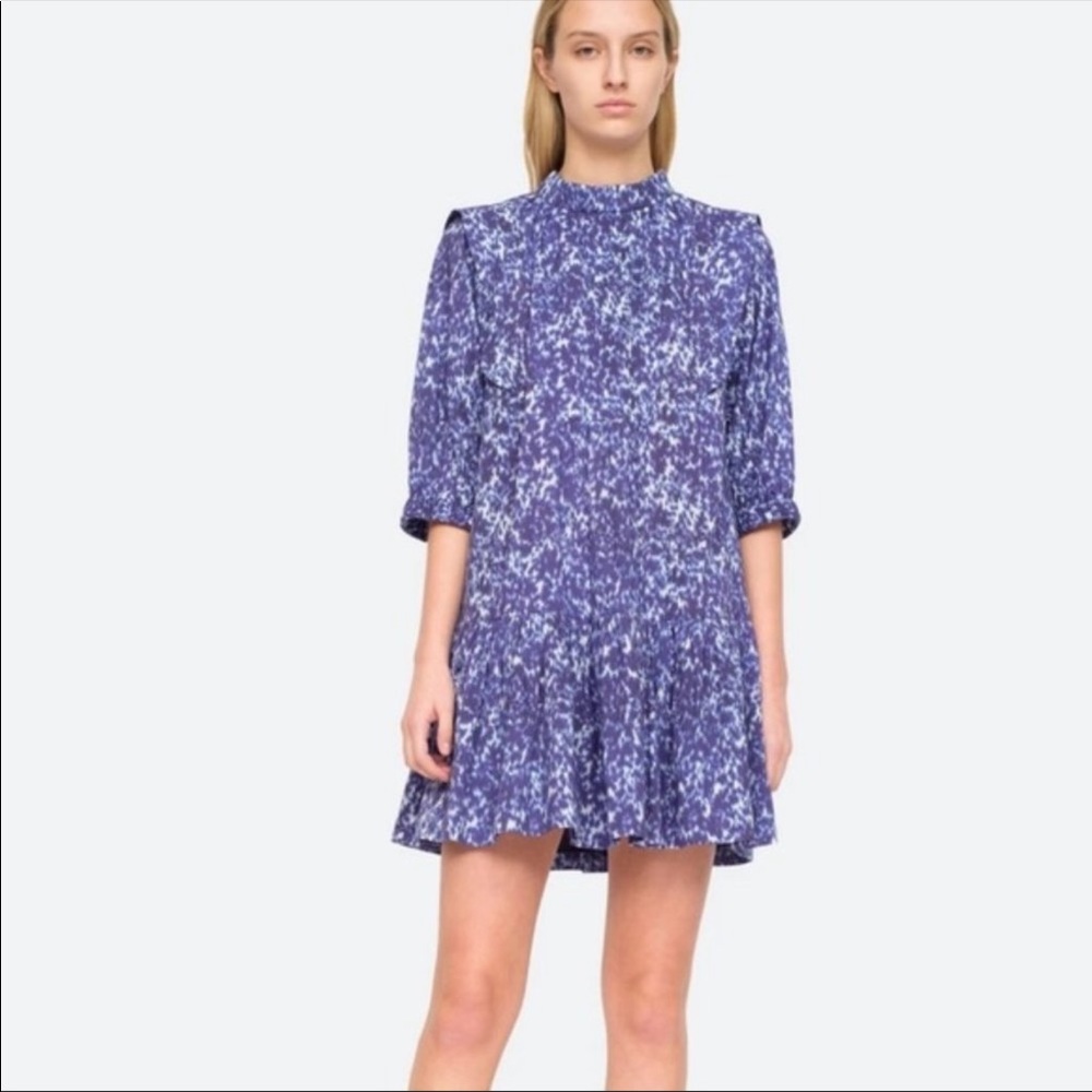 Sea Lapis Celine Tunic Dress Size 4